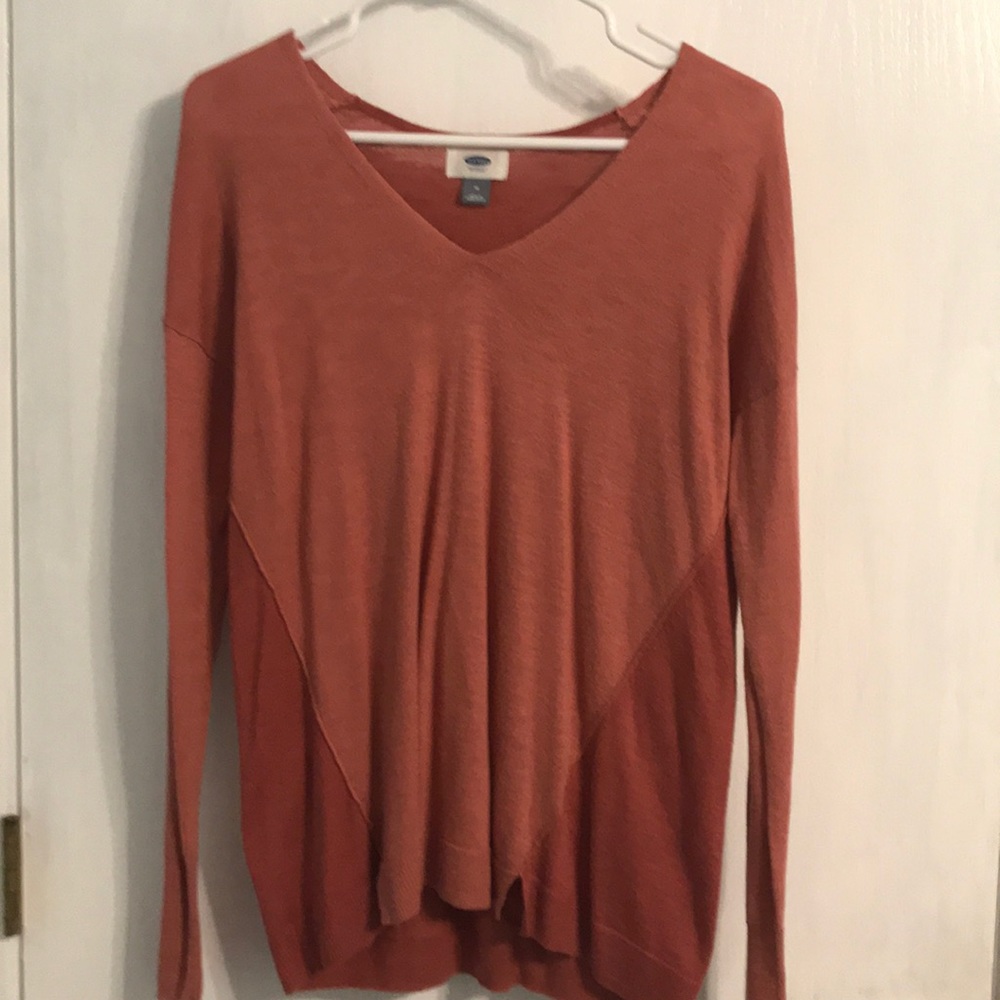 Salmon lightweight sweater